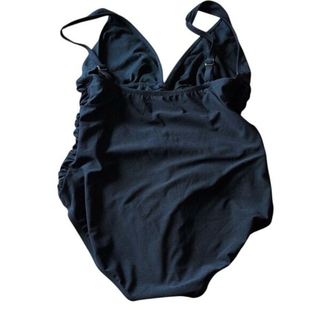 Michael Kors Swimsuit One Piece Black with Adjustable Straps Cruise 2023 - Picture 2 of 4